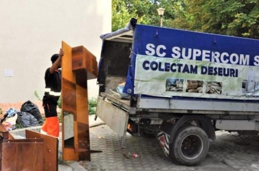  23 octombrie – 31 octombrie. Colectare gratuită a deșeurilor voluminoase în Bistrița, Beclean, Năsăud și Sîngeorz-Băi