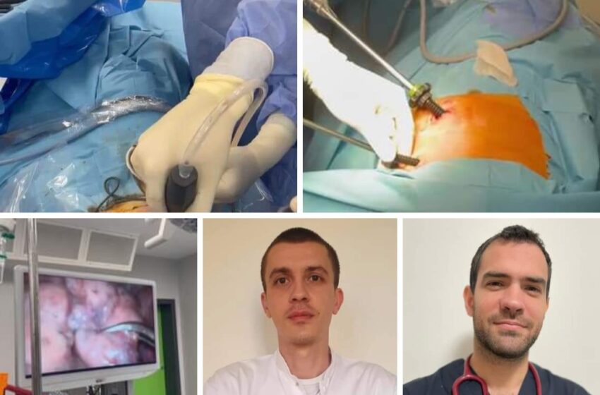  Prima operație chirurgicală toracică minim invazivă, fără intubație, la SCJU Bistrița. FOTO