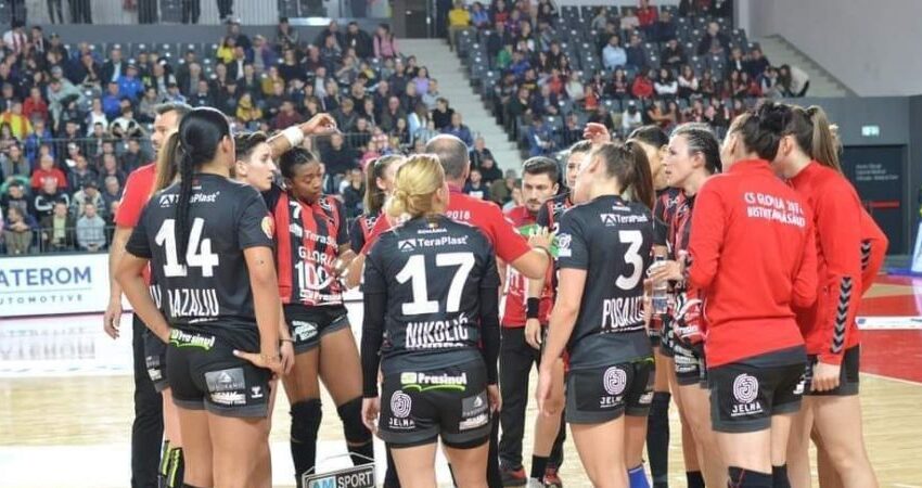  Handbal: Gloria 2018 pierde fără drept de apel, scor 22-30, pe terenul vicecampioanei Rapid București