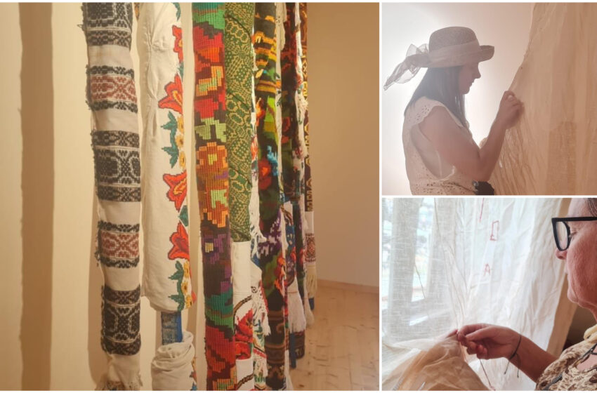  Atelier de brodat, cusut, împletit fire și cuvinte la Centrul Multicultural Castelul Teleki Posmuș