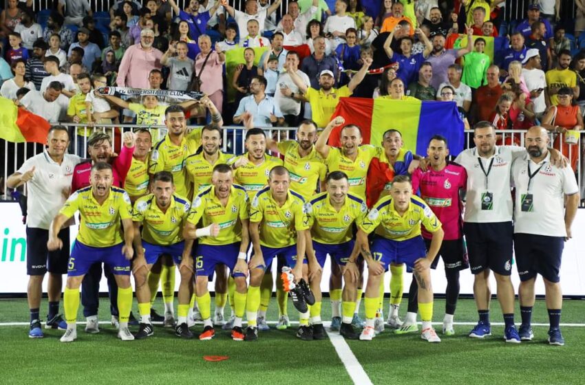  Bogdan Covaci și Vasile Pop de la SAM VIG CCM, joacă astăzi cu România, Finala de la CM de Minifotbal. FOTO/VIDEO
