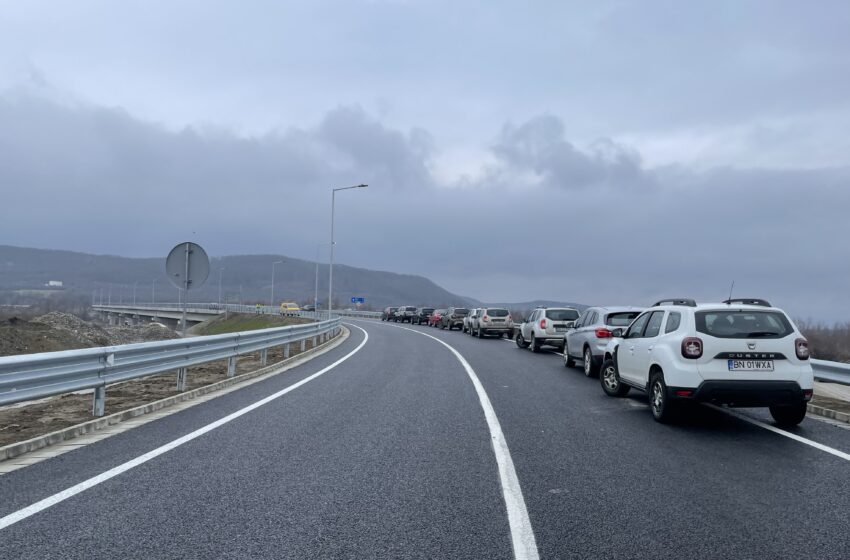  Primăria Beclean: Centura orașului va fi dată în circulație începând cu data de 1 Decembrie. FOTO