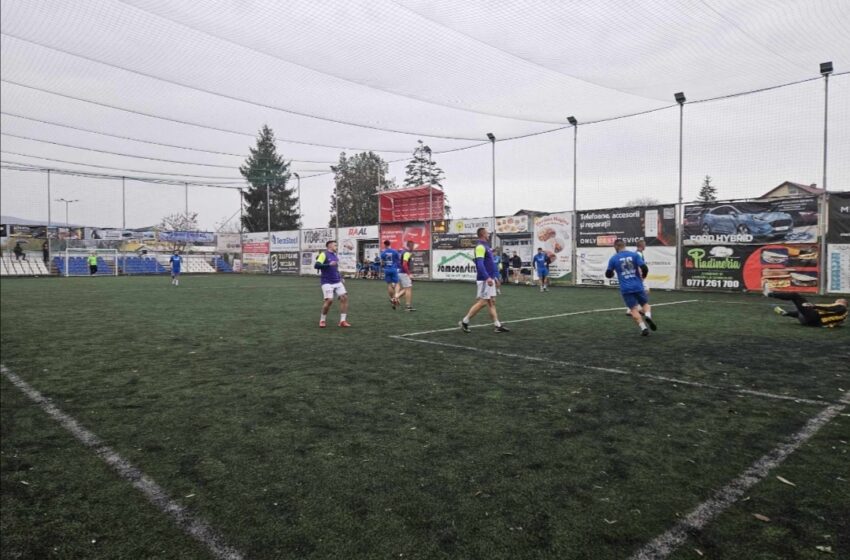  Minifotbal Bistrița: SAM VIG CCM se impun contra lui Firefighters prin hattrick-ul lui Marius Ionescu