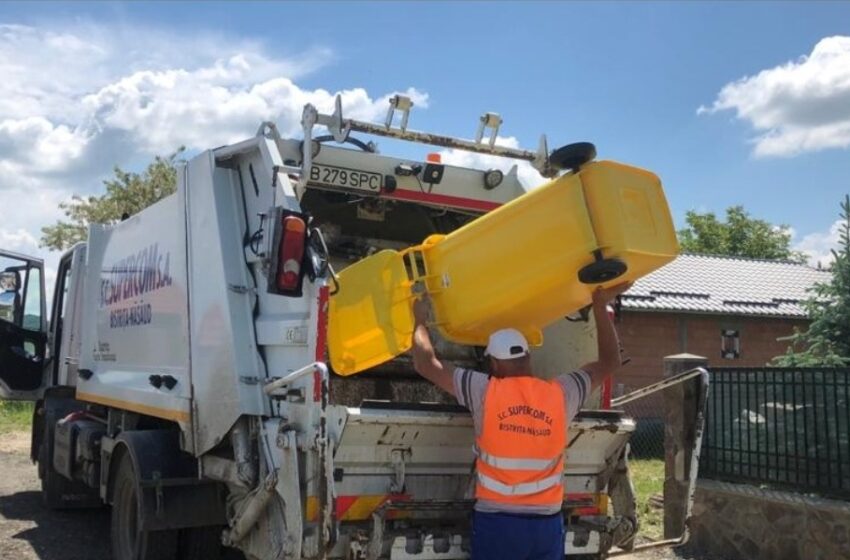  În data de 22 noiembrie, în municipiul Bistrița și în localitățile componente, se colectează pubela galbenă cu deșeuri reciclabile din plastic / metal!