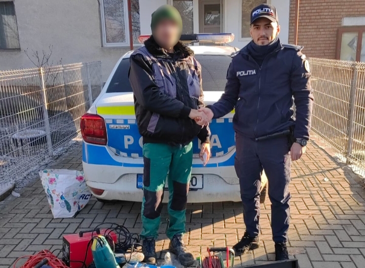  Bunuri furate dintr-un imobil din Posmuș și recuperat de către polițiști