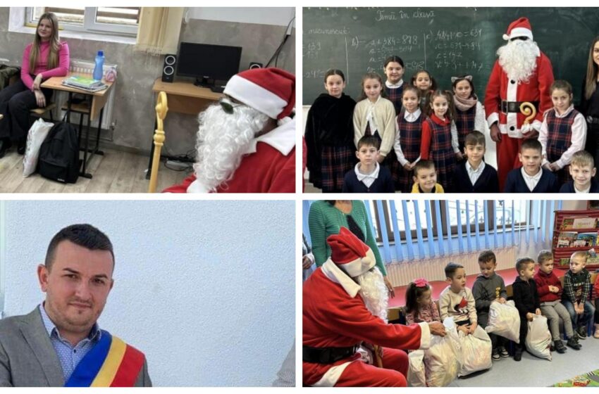  Cu spijinul primarului Paul Știr, Moș Nicolae a  dăruit cadouri pentru 500 de copilași din comuna Căianu Mic!