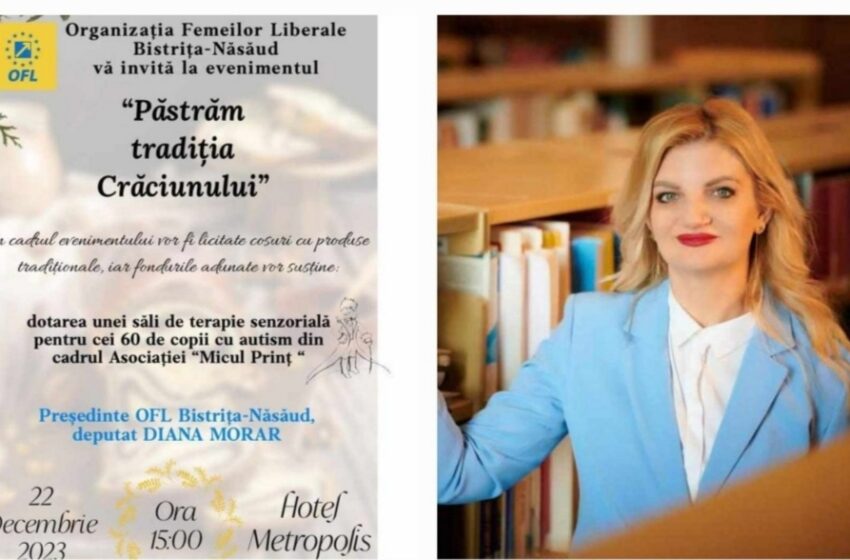  Eveniment caritabil organizat de femeile liberale pentru copii bolnavi cu autism
