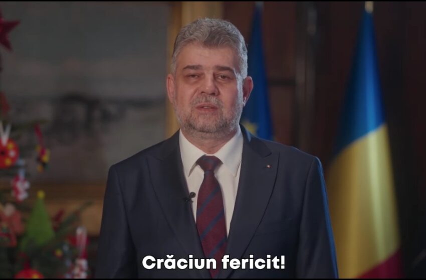  Marcel Ciolacu: Pentru noi, românii, sărbătoarea Nașterii Domnului este o sărbătoare a bucuriei și a speranței! VIDEO