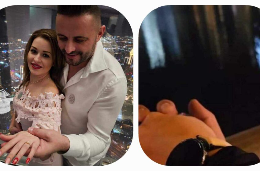  Florin Cilica și-a cerut iubita în căsătorie în Dubai