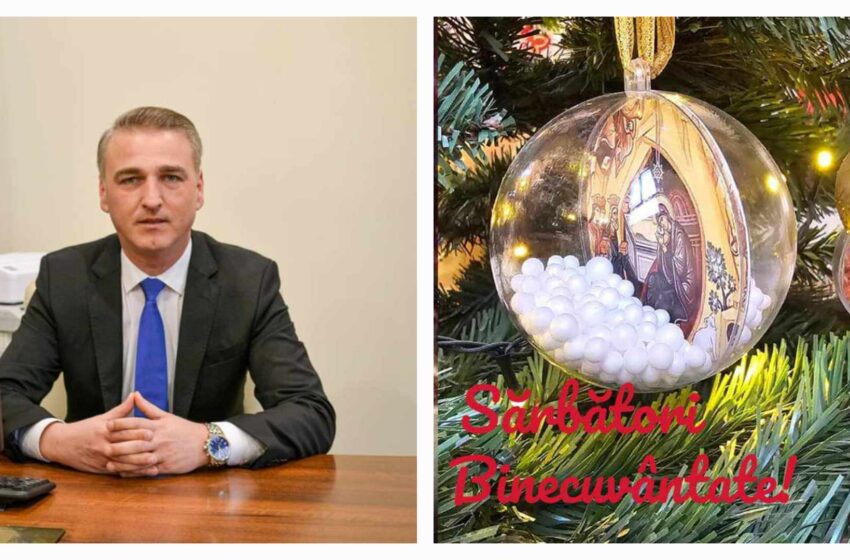  Prefectul Teofil Cioarbă: Crăciunul este despre Nașterea Domnului și renașterea noastră!