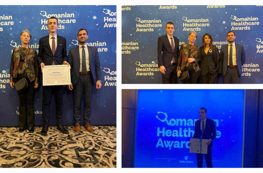  Medicii de la SCJU Bistrița, printre finaliștii la premiile Romanian Healthcare Awards 2023. FOTO