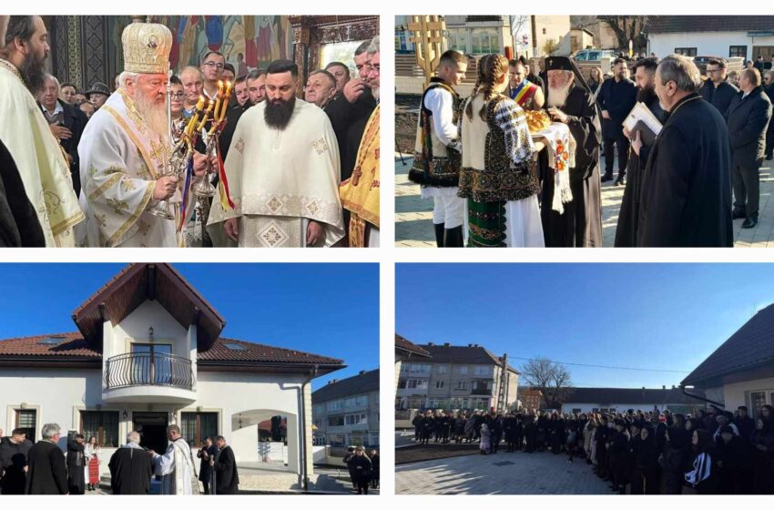 A fost sfințită noua Casă Parohială din Șieuț. GALERIE FOTO