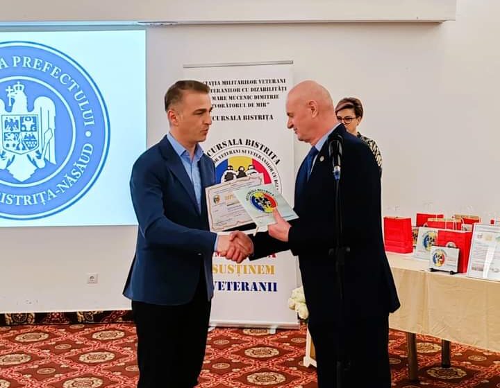  Prefectul Teofil Cioarbă: Împreună susținem veteranii!