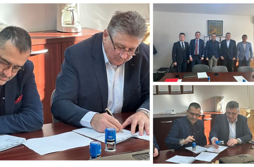  A fost semnat Contractul de Servicii de asistență tehnică pentru AQUABIS. FOTO
