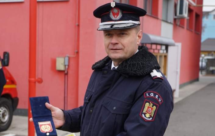  Colonelul Suciu Tudor-Mihai, locțiitorul Inspectorului Șef ISU BN, a trecut în rezervă. FOTO