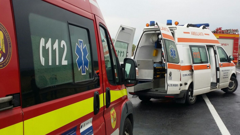  Accident rutier în prima zi a anului la Șintereag. Un șofer de 86 de ani a ajuns la spital