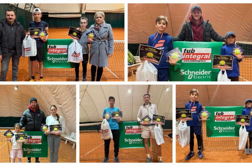  Tenis de câmp: Trofeul Tub Integral by Schneider Electric și-a desemnat câștigătorii. FOTO