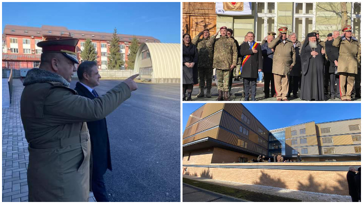  Primarul Ioan Turc prezent la inaugurarea noului pavilion al Brigăzii 81 Mecanizată. FOTO