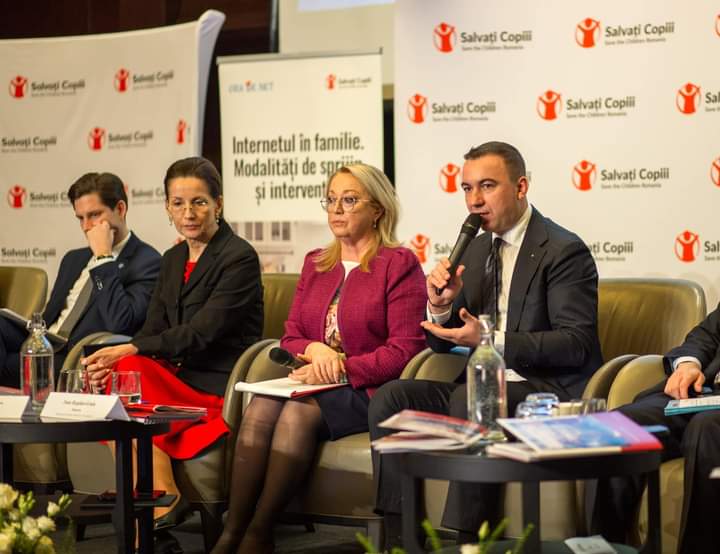  Bogdan Ivan: De Ziua Internațională a Siguranței pe Internet, am fost alături de Salvați Copiii România. FOTO