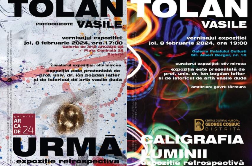  Două expoziţii sinteză în cadrul retrospectivei Vasile Tolan