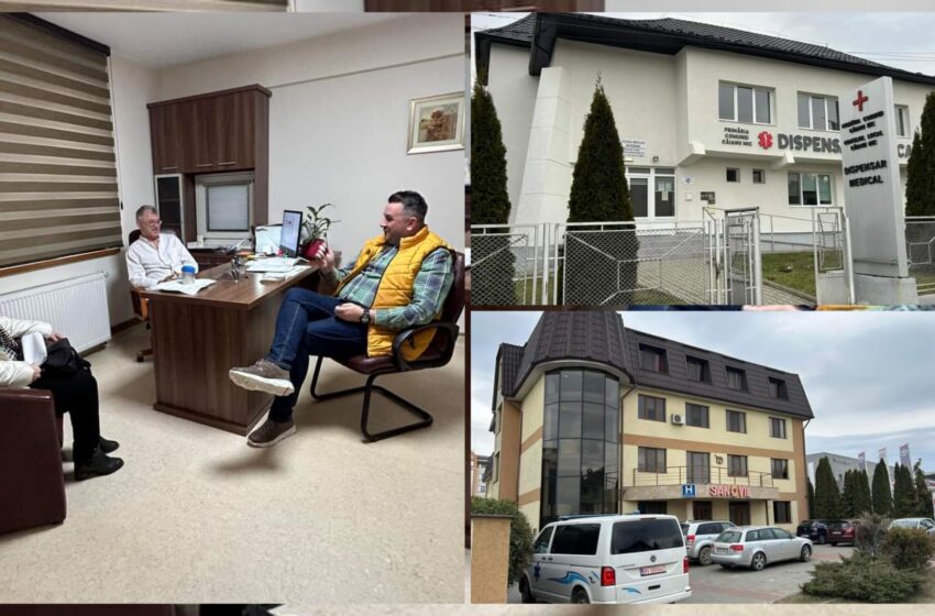  Se pun bazele CENTRULUI MEDICAL de la Căianu Mic! FOTO