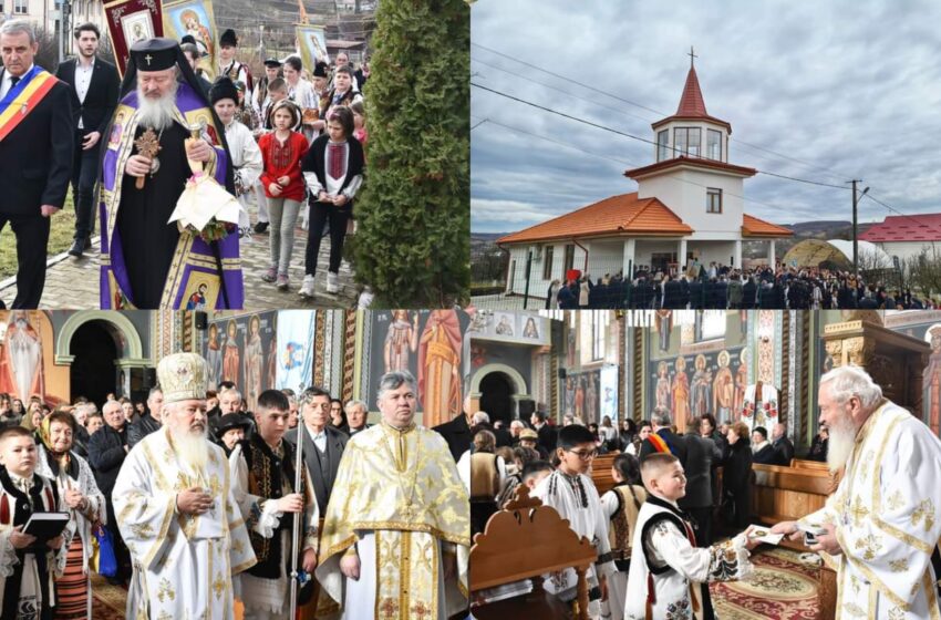  Binecuvântare arhierească în Parohia Monor. FOTO