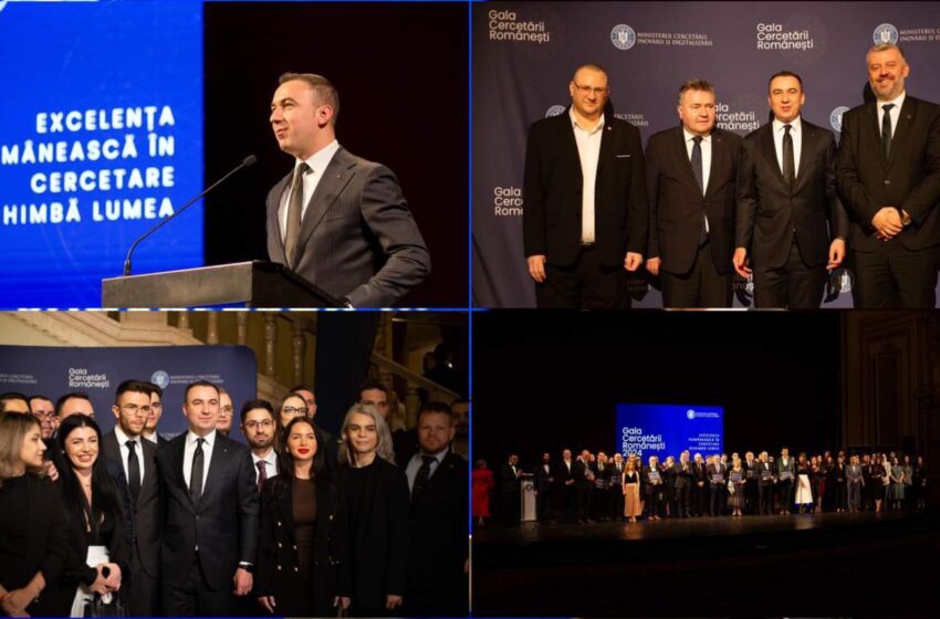  Ministrul Bogdan Ivan, prezent la Gala Cercetării Românesti 2024. FOTO