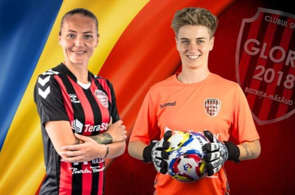  Fotbalistele Gloriei 2018, Giorgiana Vasile și Szidonia Salomon, convocate la echipa națională a României
