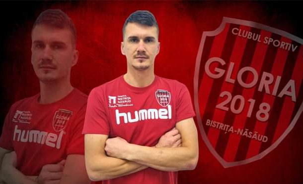  Fotbal: Gloria a transferat un portar de 28 de ani, Bogdan Moga, care vine de la Minerul Ocna Dej