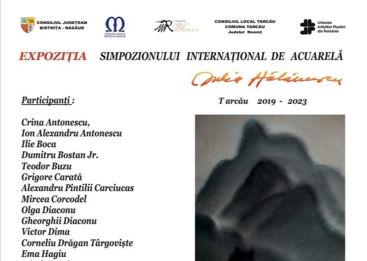  Expoziția Simpozionului Internațional de Acuarelă „Iulia Hălăucescu” la Complexul Muzeal Bistrița-Năsăud