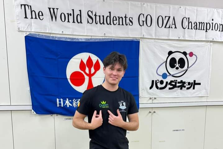  Bistrițeanul Denis Dobranis, locul 5 la Mondialele de Go pentru Studenți din Tokyo. FOTO