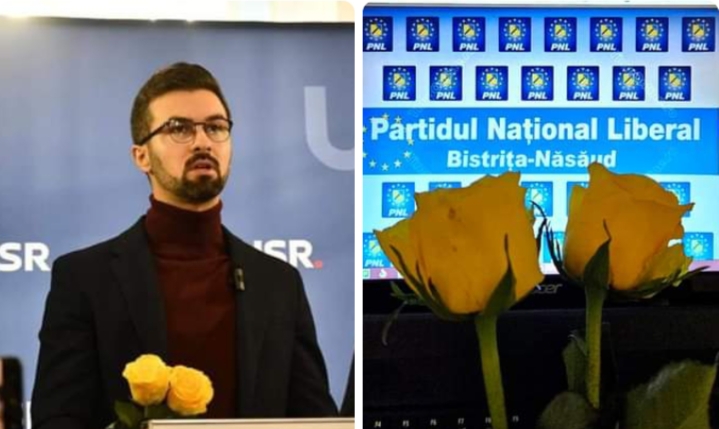  Nicolae Pavelean: Doi trandafiri și sincere condoleanțe le transmit liderilor PNL Bistrița-Năsăud