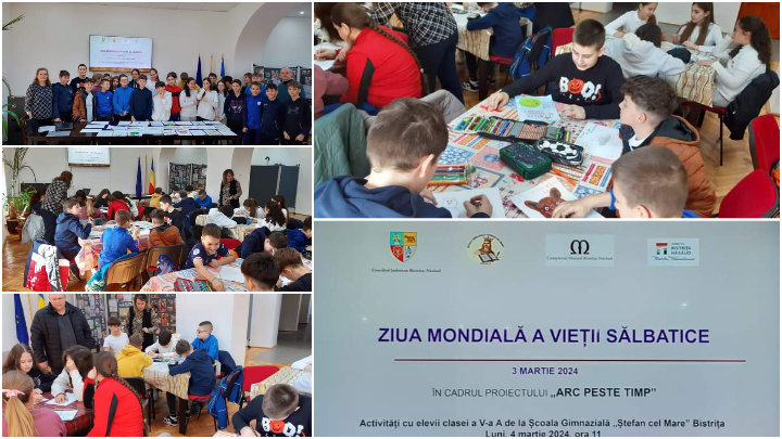  ZIUA MONDIALĂ A VIEȚII SĂLBATICE a fost marcată de către Complexul Muzeal Bistrița-Năsăud. FOTO