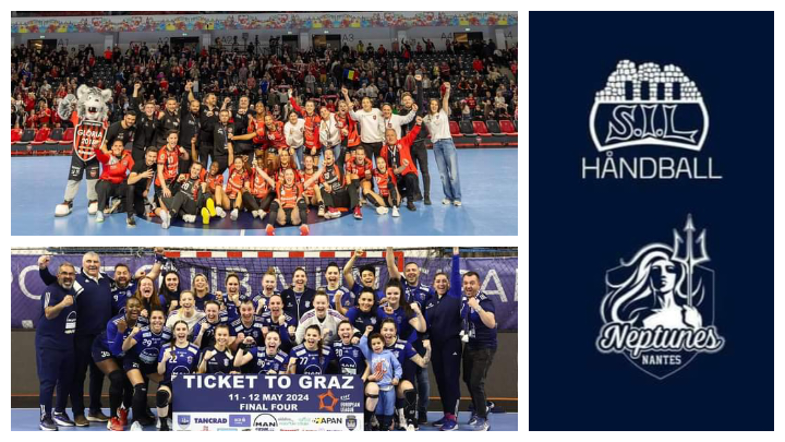  Gloria 2018, Dunărea Brăila, Nantes și Storhamar, careul de ași din Final Four-ul EHF European League
