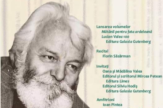  Eveniment cultural „Lucian Valea 100” la Biblioteca Județeană „George Coșbuc”