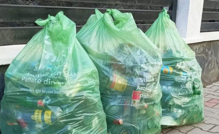  Miercuri se colectează pubela sau sacul verde în Bistrița și localitățile componente