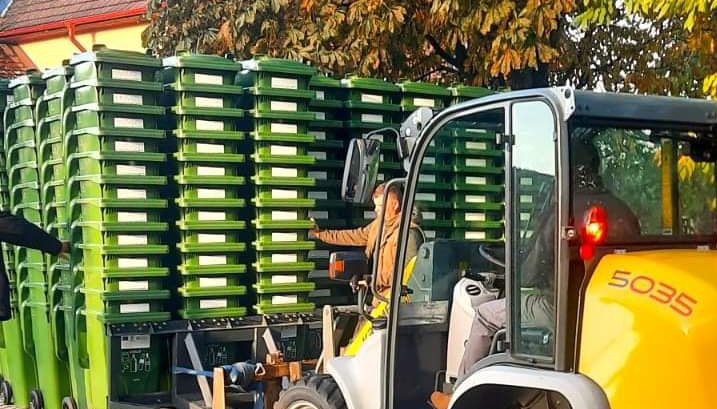  Află programul de distribuire a pubelei verzi în Municipiul Bistrița săptămâna viitoare