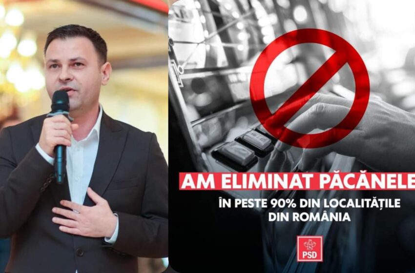  Daniel Suciu: Am eliminat păcănelele în peste 90 % din localitățile din România