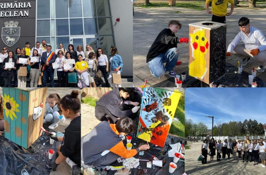  Copiii se implică și fac FAPTE bune la Beclean! FOTO