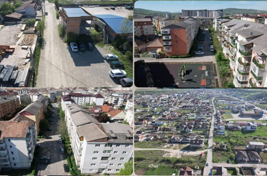  Iluminat public modern pe încă 19 străzi din Bistrița. FOTO