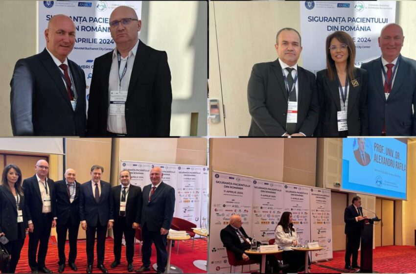  Gabriel Lazany, prezent la Conferința „Siguranța pacientului din România”. FOTO