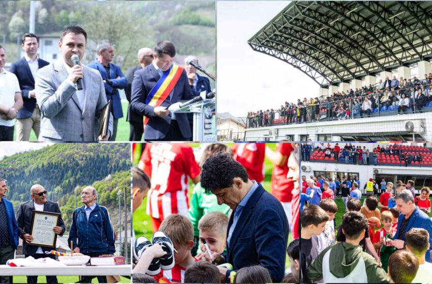  Daniel Suciu: La Sângeorz Băi ne bucurăm de un stadion modern. FOTO