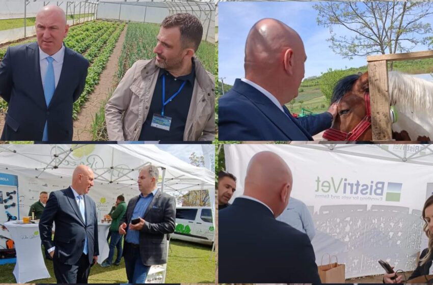  Gabriel Lazany a vizitat Agro-Expoziția de Primăvar de la Liceul Tehnologic Agricol.FOTO