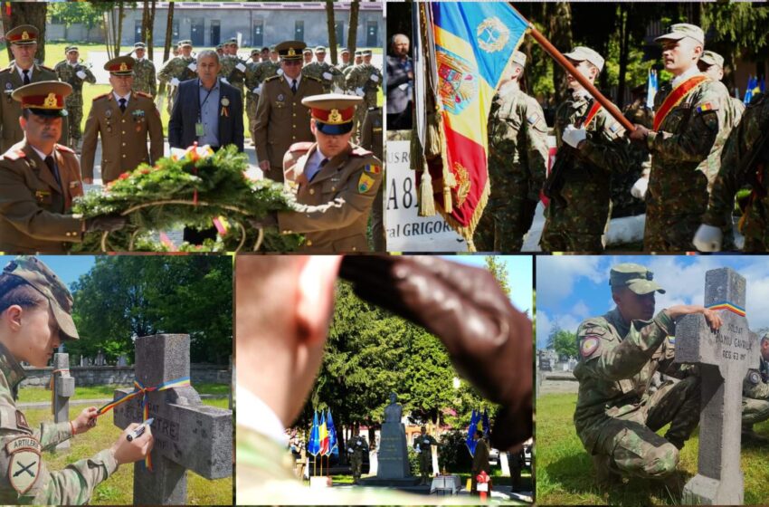  Așa a fost sărbătorită Ziua Veteranilor de Război la Bistrița. FOTO