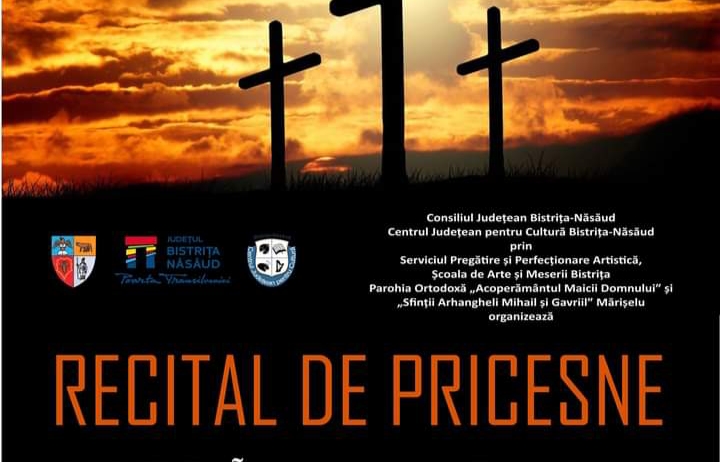  RECITAL DE PRICESNE, duminică, 14 Aprilie, la Biserica Ortodoxă din Măriselu