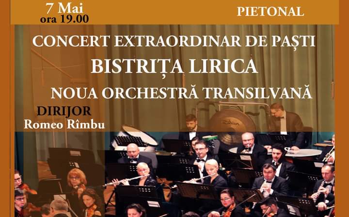  Concert Extraordinar a 3-a zi de Paște, pe Pietonalul „Liviu Rebreanu” din Bistrița