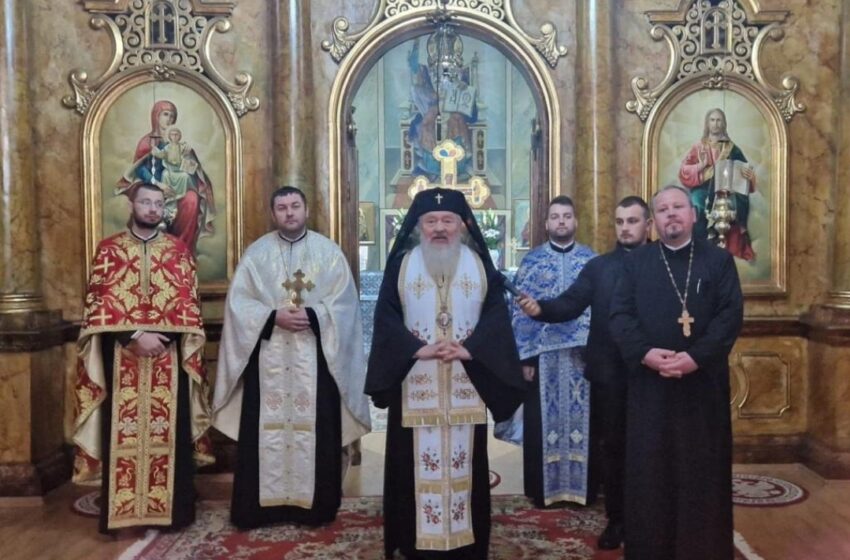  Noul protopop al Țării Năsăudului, Ovidiu Sermeșan, instalat de Înaltpreasfințitul Părinte Andrei