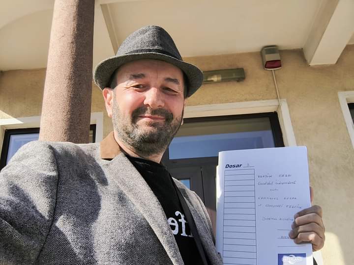  Scriitorul Gelu Vlașin candidează independent pentru Consiliul Local Telciu