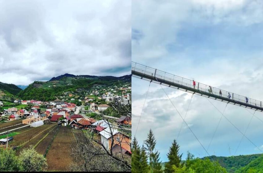  Primăria Parva vrea să construiască cel mai înalt pod suspendat din Europa. FOTO