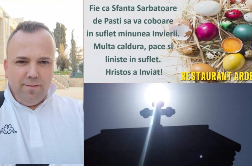  Adrian Sbârci, administrator Restaurant Ardeal: Sărbători binecuvântate, tuturor!